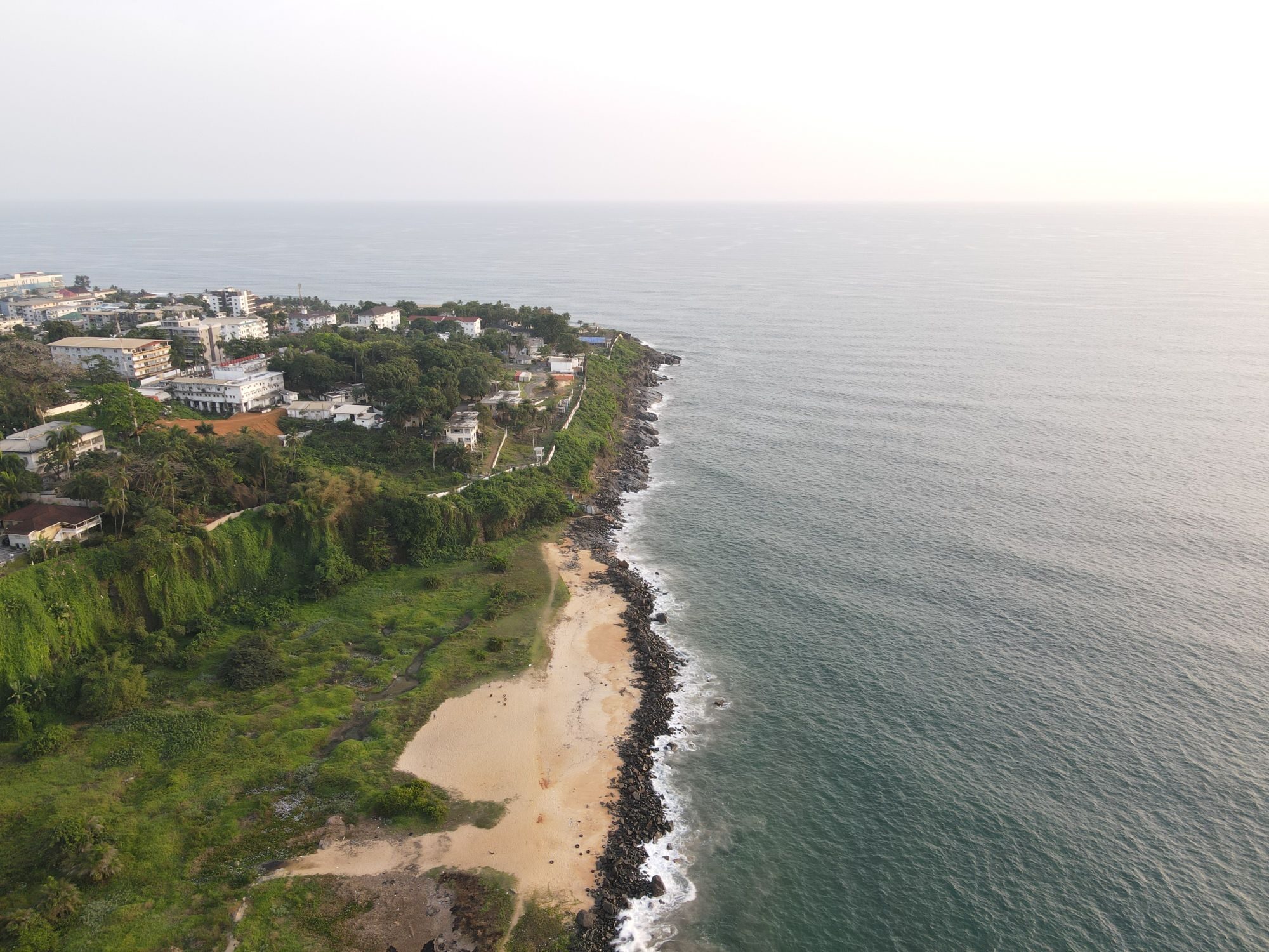 Monrovia Beach Aerial